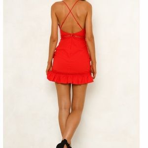 Red Hello Molly Dress